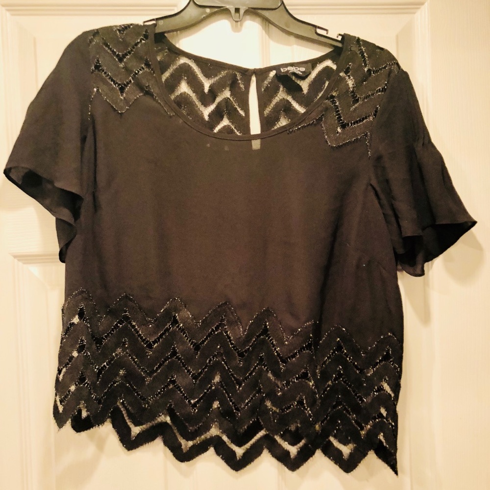 Black Bebe top